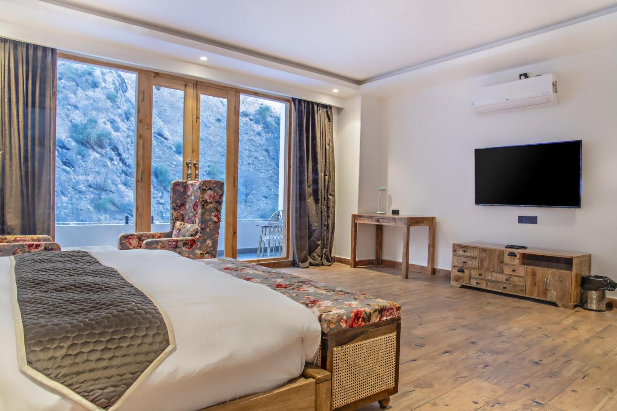 Echor Palm Bliss Riverside Resort & Spa Kasol Exterior foto