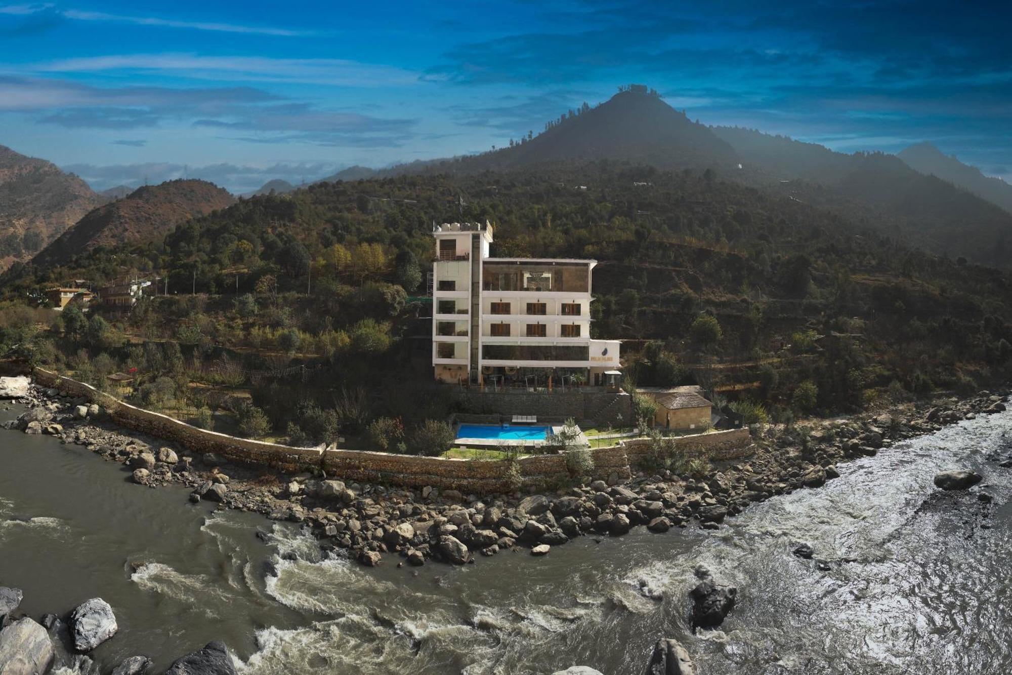 Echor Palm Bliss Riverside Resort & Spa Kasol Exterior foto
