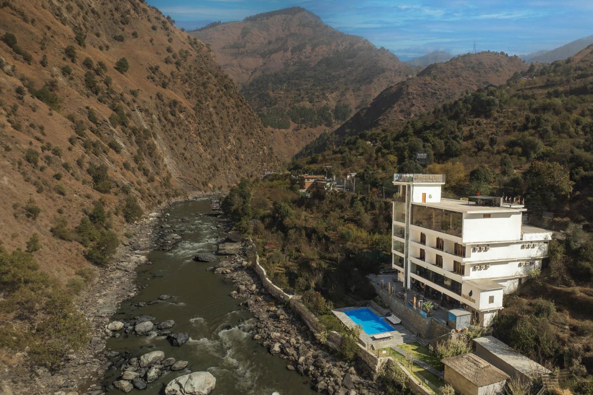 Echor Palm Bliss Riverside Resort & Spa Kasol Exterior foto