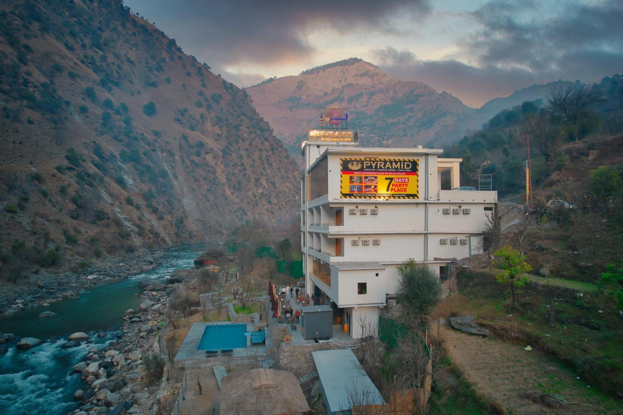 Echor Palm Bliss Riverside Resort & Spa Kasol Exterior foto